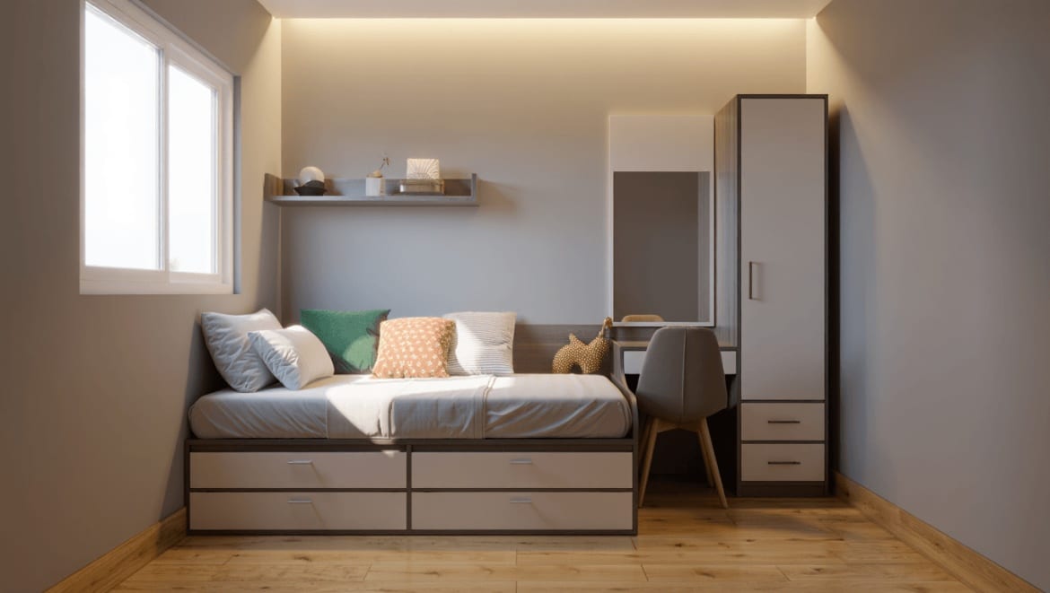 Aménagement petite chambre 9m2 : mes astuces de décoratrice