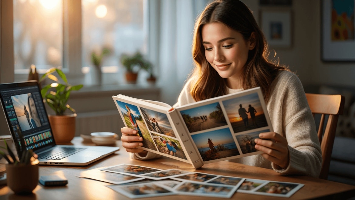 Immortalisez votre année 2024 avec un album photo personnalisé