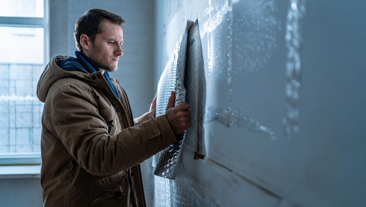 How to insulate a cold wall from the inside, and why the type of wall you have matters