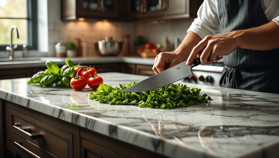 Cuisine : pourquoi choisir un plan de travail en marbre ?