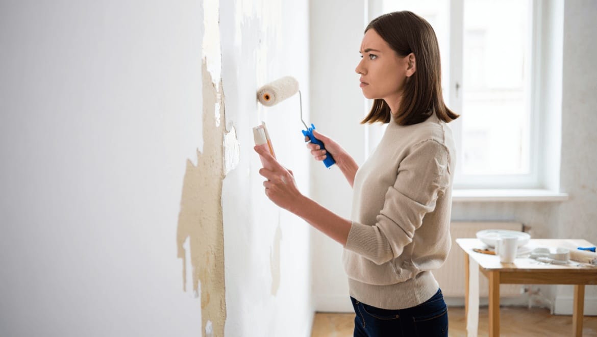 Peinture et état des lieux : qui doit repeindre ?