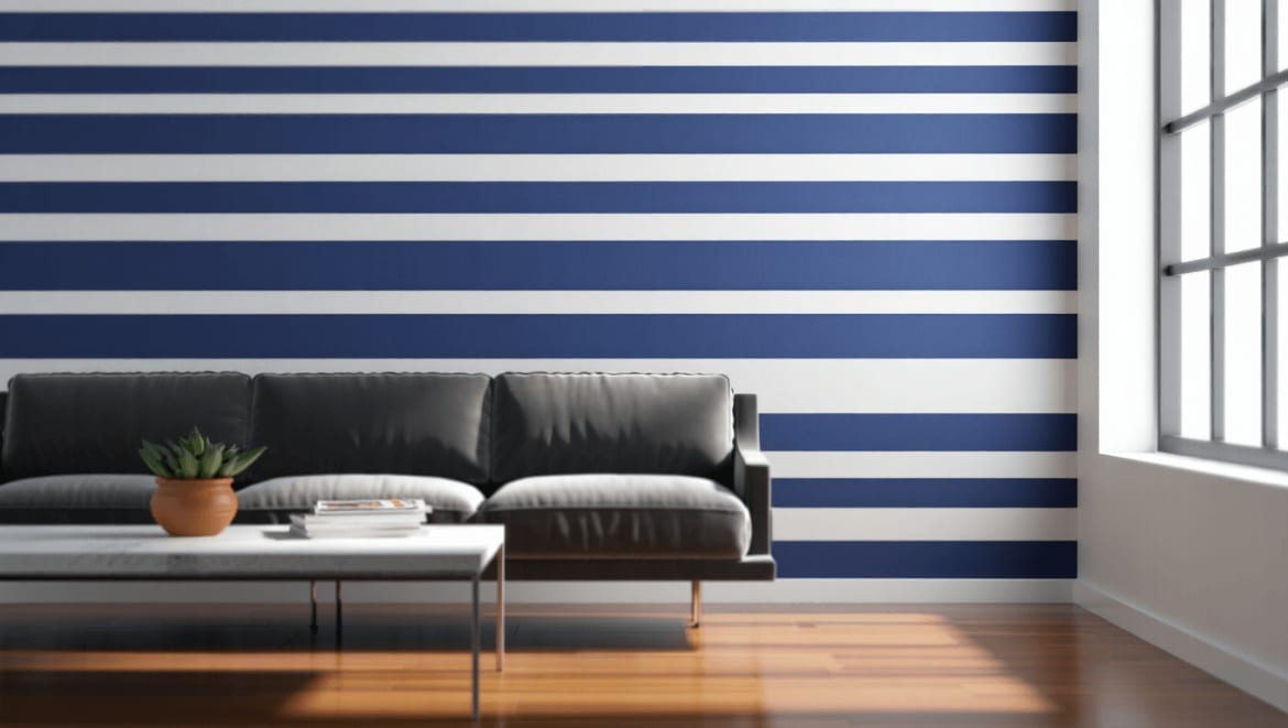 Papier peint à rayures : mes conseils de décoratrice pour l’adopter