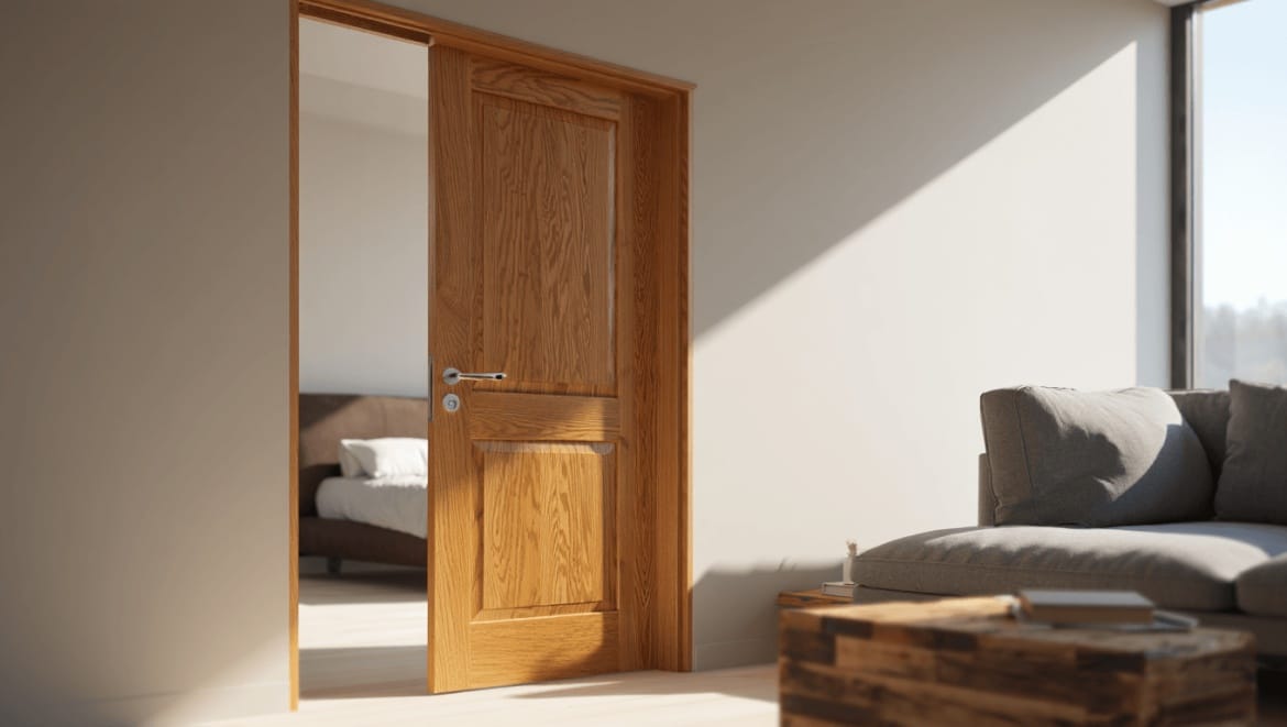 5 bonnes raisons de choisir une porte intérieure bois pour sa déco