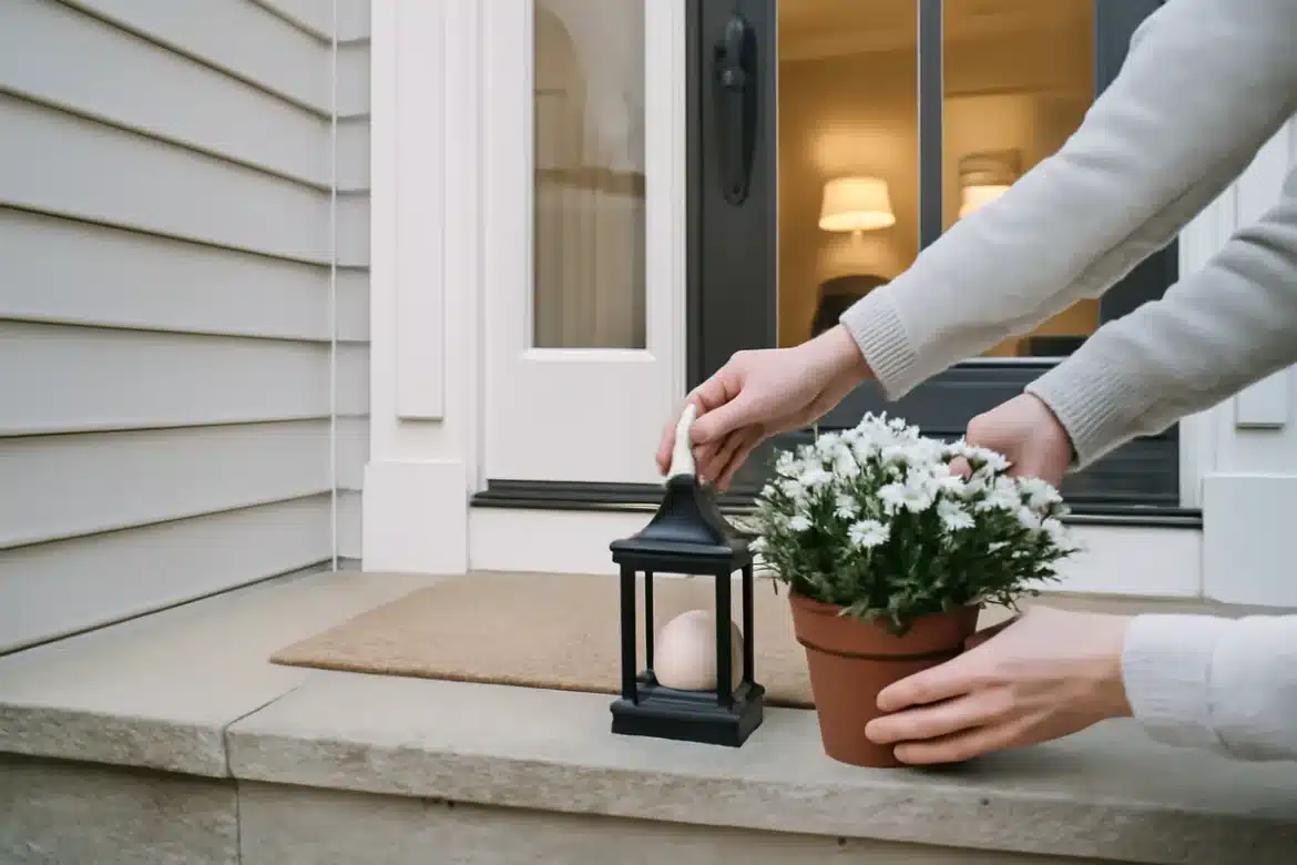 Visite de maison automne 2026 : entrez, lampes allumées et déco cosy